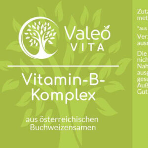 Valeo Vita Vitamin-B-Komplex Etikett